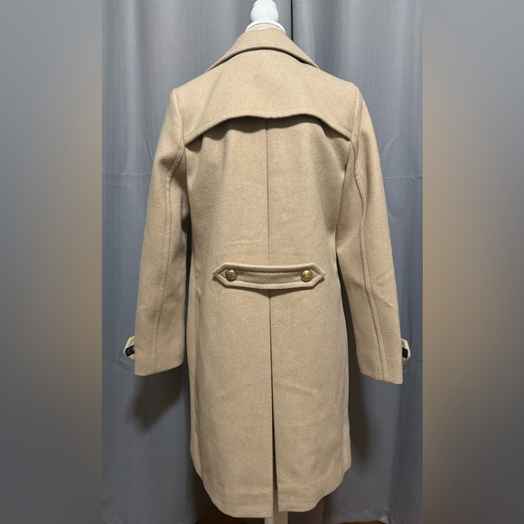 NWT Tommy Hilfiger Beige Wool Trench Coat 🧥 - Picture 2 of 5